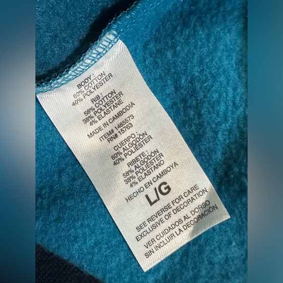 Champion Tie Dye Pullover Hoodie Size Large - Picture 3 of 7